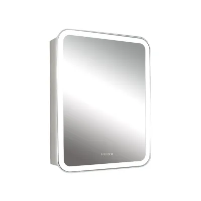 Зеркало-шкаф Silver Mirrors Фиджи 50x75 с подсветкой, сменой цвета подсветки (теплый/холодный)