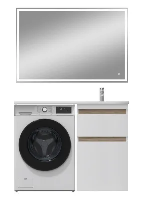 Мебель для ванной комнаты AM.PM X-Joy 60 R под узкую стиральную машину, зеркало DIWO Дмитров