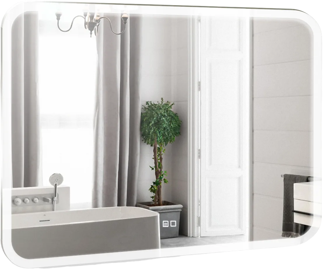 Зеркало Silver Mirrors Стив 91х68 с подсветкой