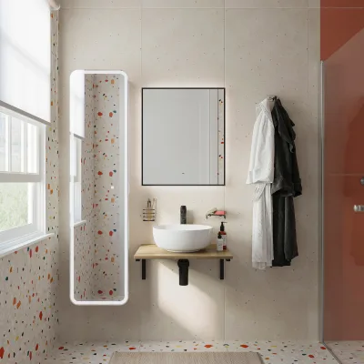 Кронштейны для столешницы DIWO С17821, 45х20 черный муар, 2 шт.