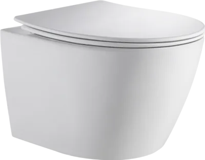 Унитаз подвесной Orange C07 C07-150W безободковый,  с микролифтом, смыв Торнадо