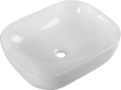 Накладная раковина BelBagno BB1302 50 белая, прямоугольная, фаянс
