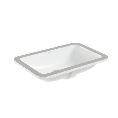 Раковина встраиваемая снизу VitrA S20 7475B003-0618 55 глянцевая белая, прямоугольная