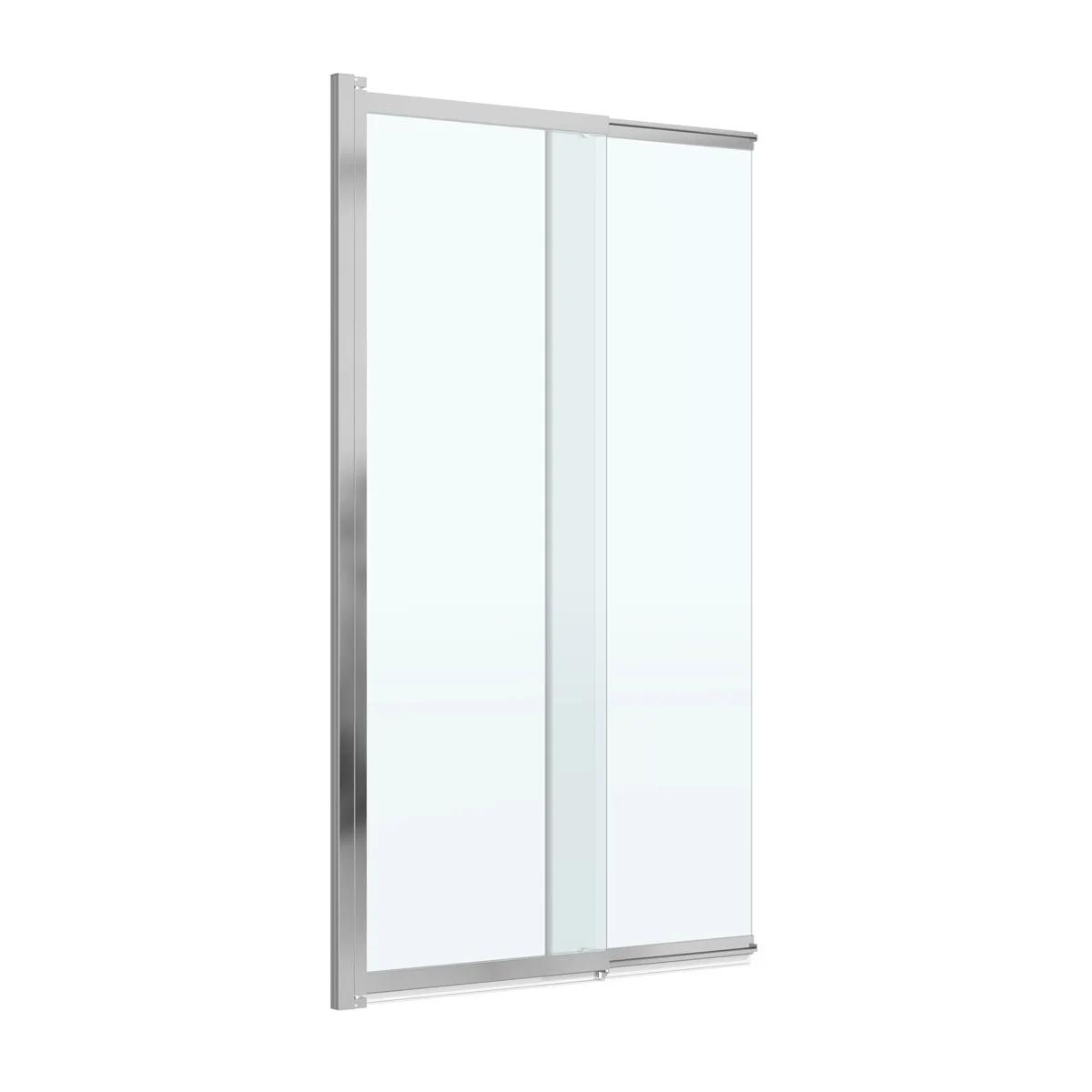 Шторка на ванну Cezares Движение (Slider) VF-11-100/150-C-Cr стекло прозрачное