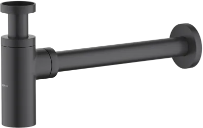 Сифон для раковины AQUATEK AQ6012MB 32 мм, бутылочный, матовый черный