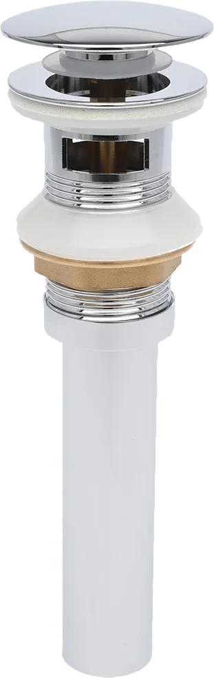 Донный клапан для раковины AQUAme AQM7001-1 с переливом, хром