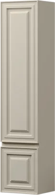 Шкаф-пенал для ванной Sancos Самая (Very) 35 R подвесной, матовый бежевый (beige soft)