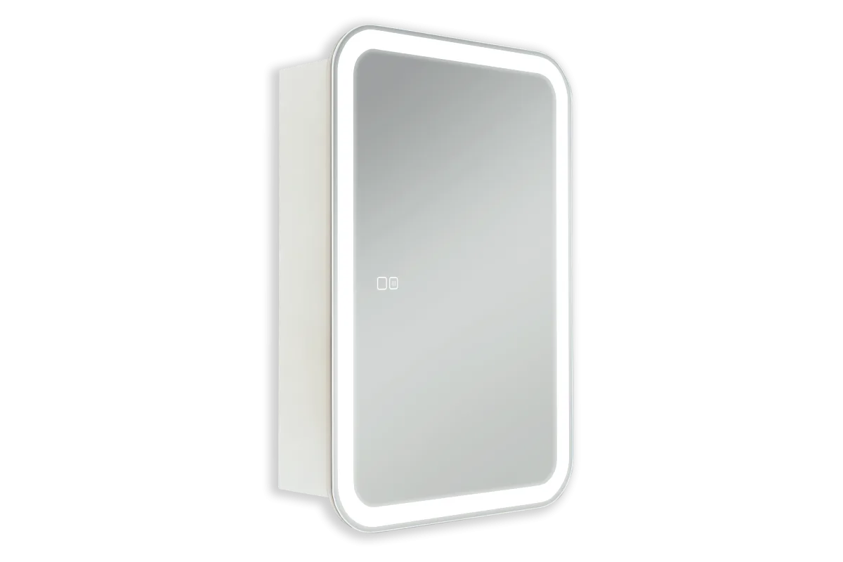 Зеркало-шкаф Silver Mirrors Фиджи 2 Flip 50x75 с подсветкой, с подогревом