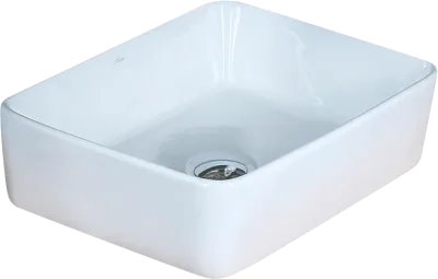 Накладная раковина Melana 7050H-805 49 белая, прямоугольная, фаянс