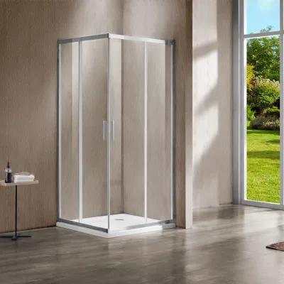 Душевой уголок Vincea Garda VSS-1G900CL 90x90, профиль хром, стекло прозрачное