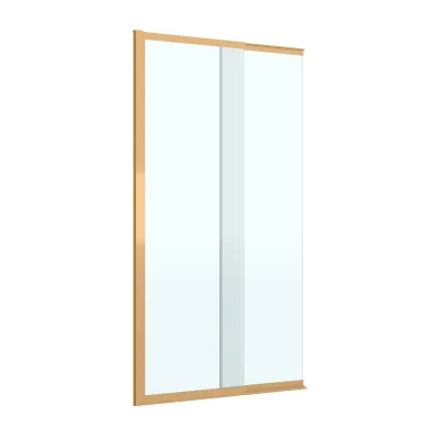 Шторка на ванну Cezares Движение (Slider) SLIDER-FIX-VF-11-90/150-C-BORO профиль золото, стекло прозрачное