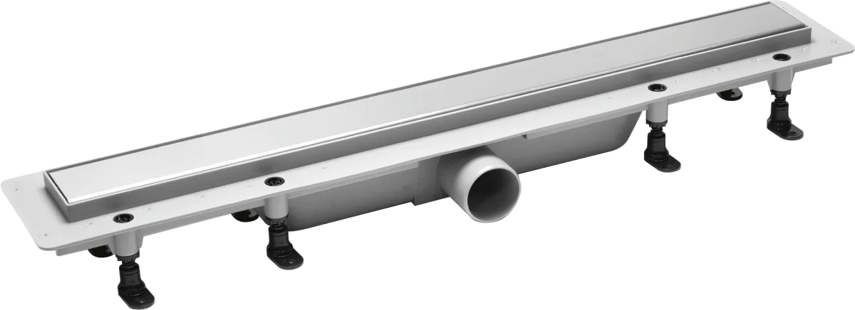 Душевой трап (лоток) Plastbrno DESIGN 4 SZA4850 85 см, решетка хром, с сифоном, под плитку
