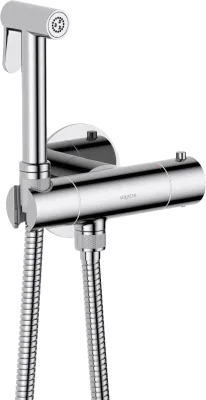 Гигиенический душ AQUATEK Оберон AQ1027CR со смесителем, С ВНУТРЕННЕЙ ЧАСТЬЮ, хром