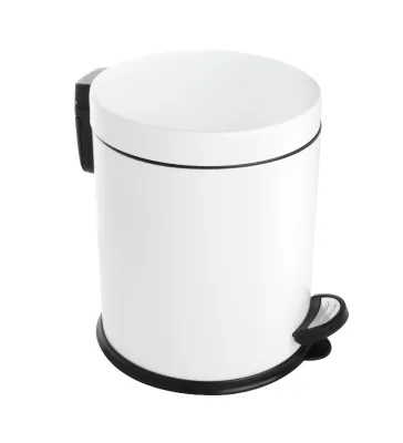 Мусорное ведро Fixsen HoReCa FX-34024W 5 л, для туалета, для кухни, матовое белое
