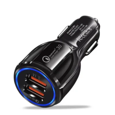 NEW Автомобильное зарядное устройство 2USB MR681 5V/6A Quick Charge 3.0 без упаковки (50pcs)