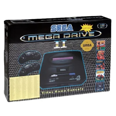 NEW Игровая приставка SEGA MEGA DRIVE II 368 в 1 (черная) (20/200)