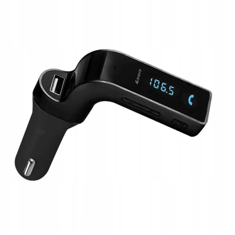 NEW Автомобильный FM модулятор BT-G7 (black, silver)