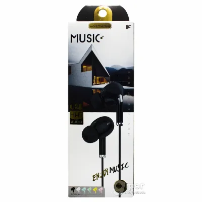 NEW Наушники вакуумные ENERGY SOUND U28-1 в коробке белый (100шт)