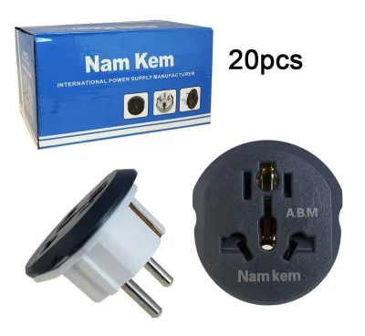 NEW Переходник Евро вилка K1616 (20pcs) Live Power