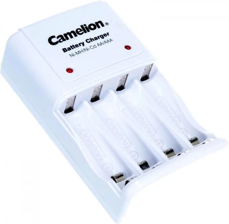 NEW Зарядное устройство для аккумуляторов 4AA/AAA Camelion BC-1010B, 200mAh, на 2 аккумулятора