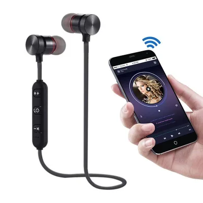 NEW Наушники беспроводные Bluetooth Sport Music K08 (black) 20pcs