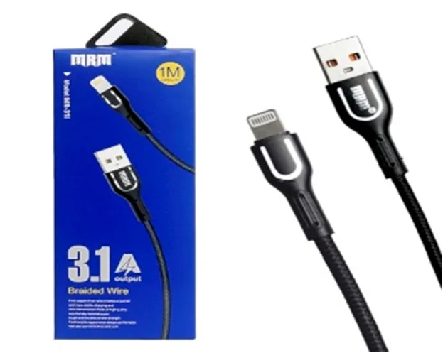 NEW Кабель USB MRM MR31i Lightning 1000mm (Black)