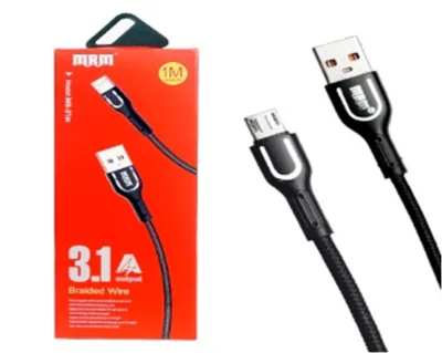 NEW Кабель USB MRM MR31m Micro 1000mm (Black)