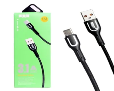 NEW Кабель USB MRM MR31t Type-C 1000mm (Black)