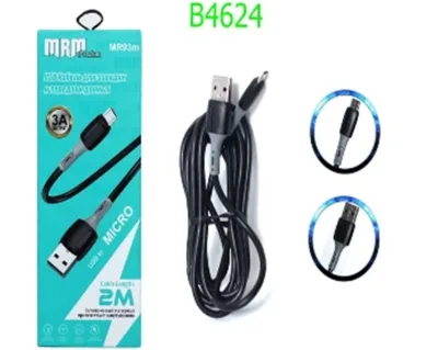 NEW Кабель USB MRM MR93m Micro 2000mm (black) 10pcs