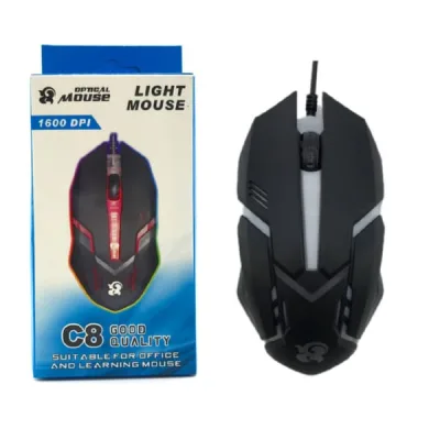 NEW Мышь проводная игровая C8