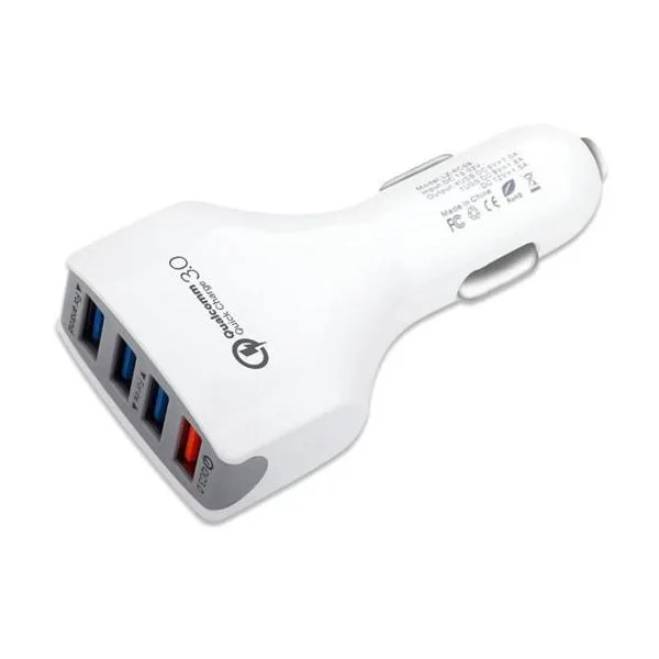 NEW Автомобильное зарядное устройство B2006 KC09 4USB 5V/7A Quick Charge 3.0 без упаковки (50pcs)