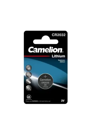 NEW Батарейка Camelion CR2032-1BL, 3В, Li, (1/10/1800)