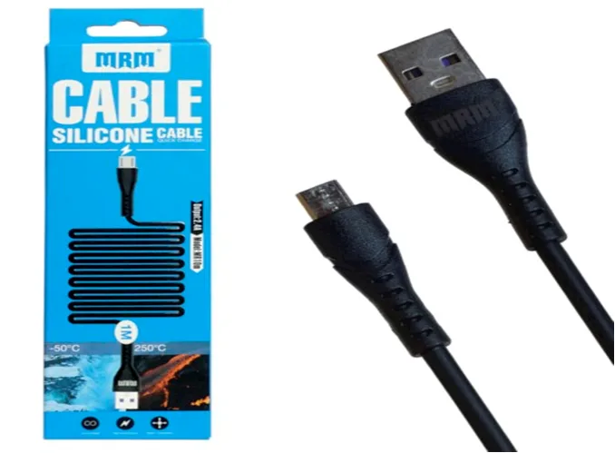 NEW Кабель USB MRM MR10m Micro 1000mm черный 20pcs