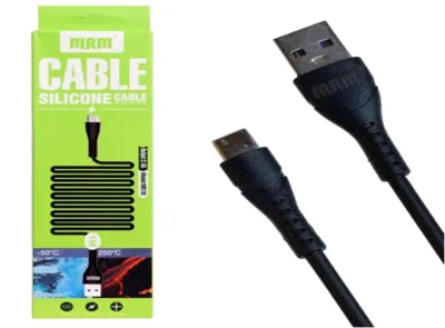 NEW Кабель USB MRM MR10t Type-C 1000mm черный 20pcs