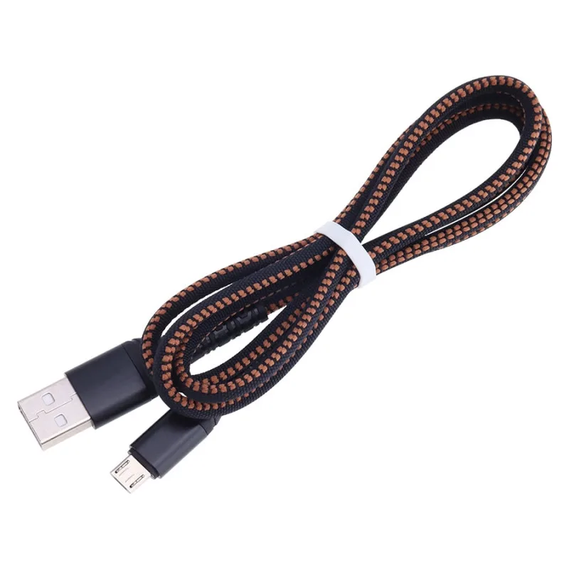 NEW Кабель USB V01 Jeans Micro (Джинсовый) синий 20pcs