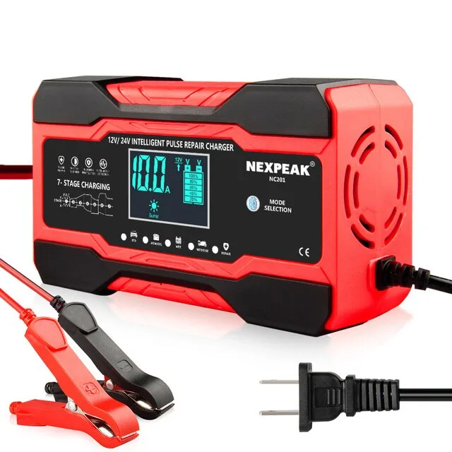 NEW Зарядное устройство для автомобильных аккумуляторов UAP10 (12V-10A/24V-5A)