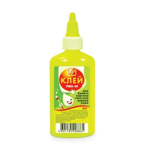 Клей ПВА-М ЛУЧ (бумага, картон, кожа, ткань, дерево), 85 г 20С1353-08
