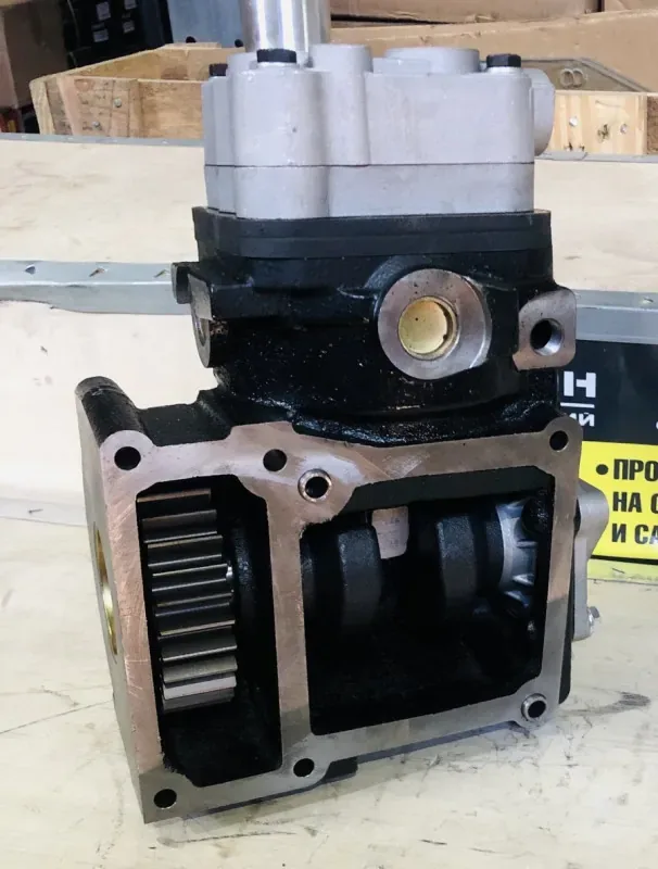 Компрессор воздушный HOWO-Sitrak T5G/C7H MC11/MC13 (1-цил) (OEM:201V54100-7121)