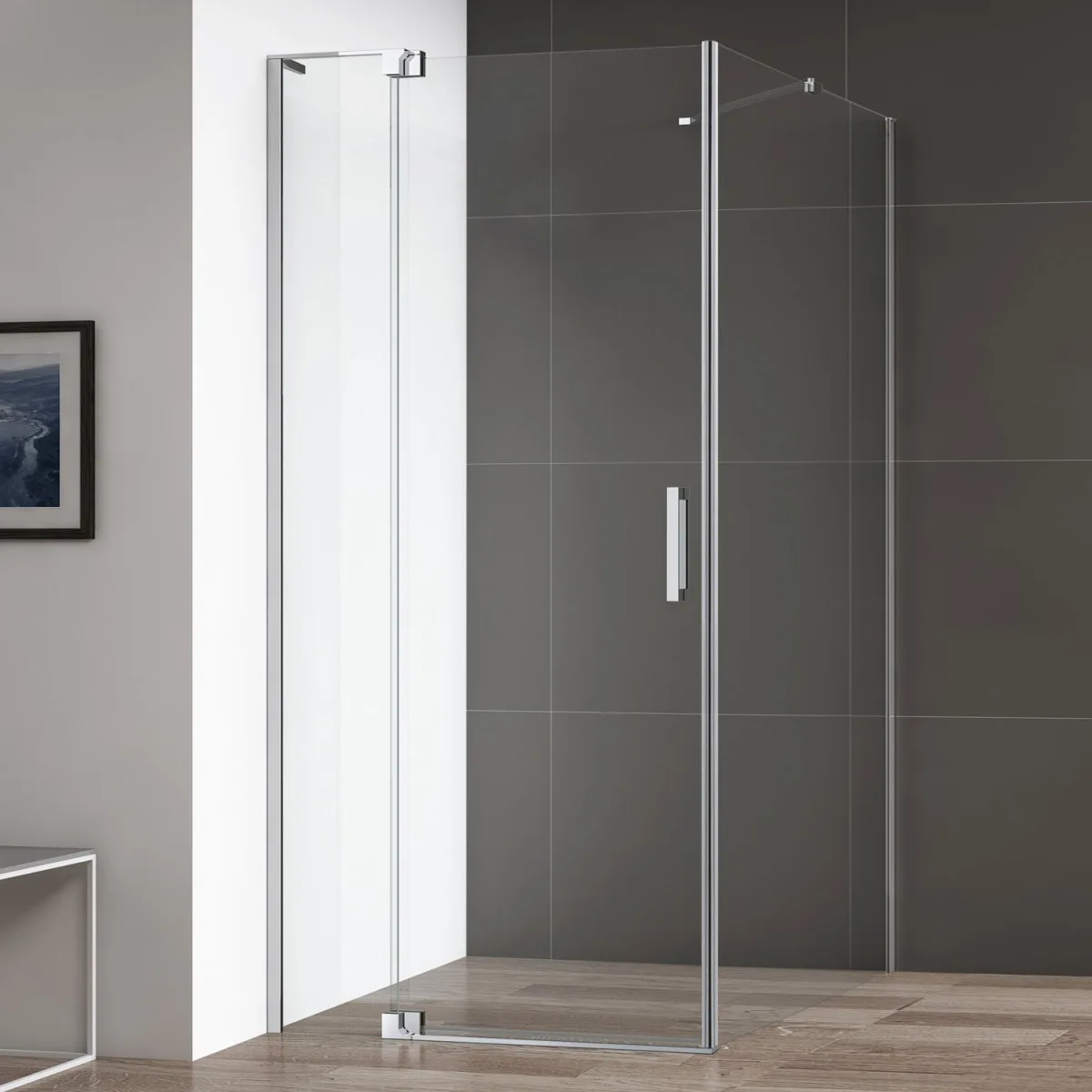 Душевой уголок Cezares Движение (Slider) AH 1 90/100 100 C Cr