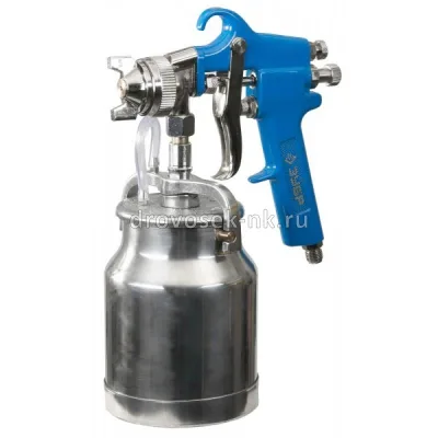 Краскопульт пневматический 1,8мм нижний бачок ЗУБР PRO 350N 06451-1,8