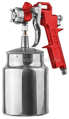 Краскопульт пневматический нижн.бачок, 1,3мм ЗУБР MS 200N 06456-1.3