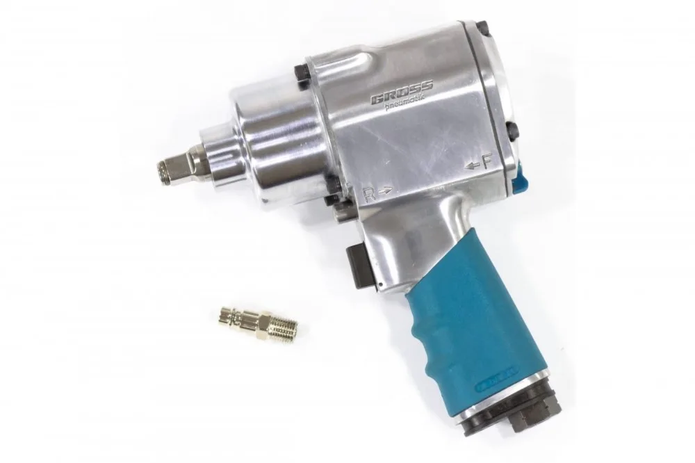Гайковерт пневм G1260 (6ат, 813Нм,1/2",480л/мин) GROSS 57441