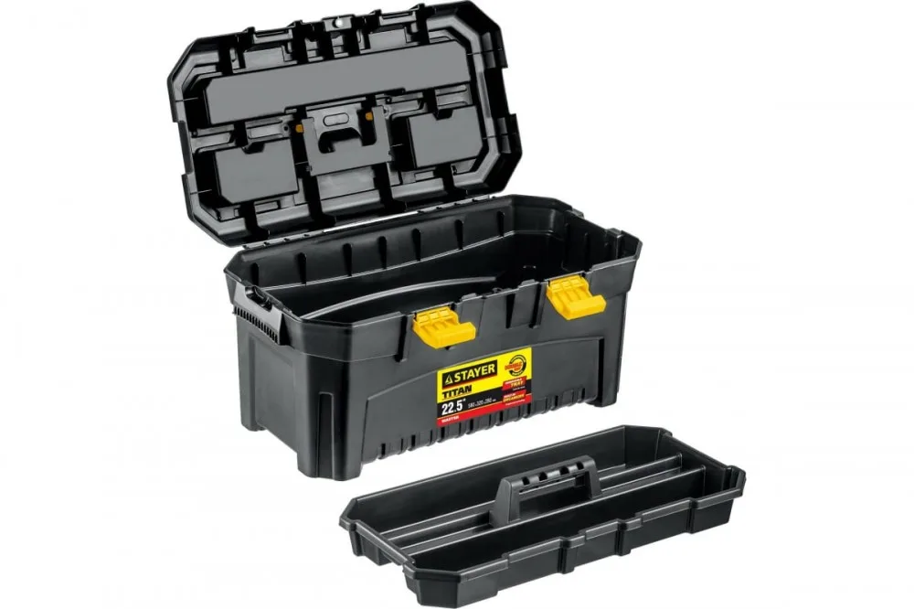 Ящик для инструмента "TITAN-22" пластик STAYER 38016-22