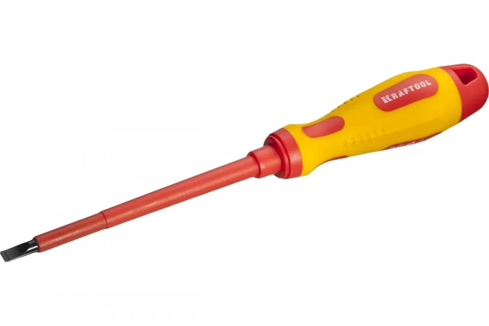 Отвертка SL 5,5*125мм диэл МБС KRAFTOOL 250083-5.5-125