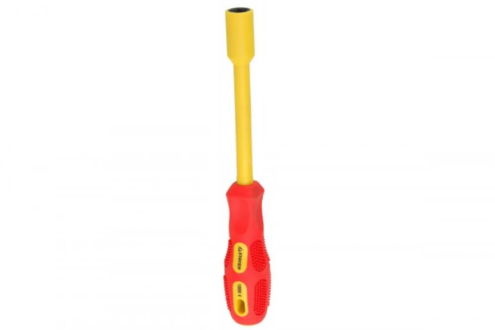 Отвертка STAYER "INSULATED" MAX-GRIP диэлектрич, Cr-V, HEX 12*125мм 25829-12-125 G