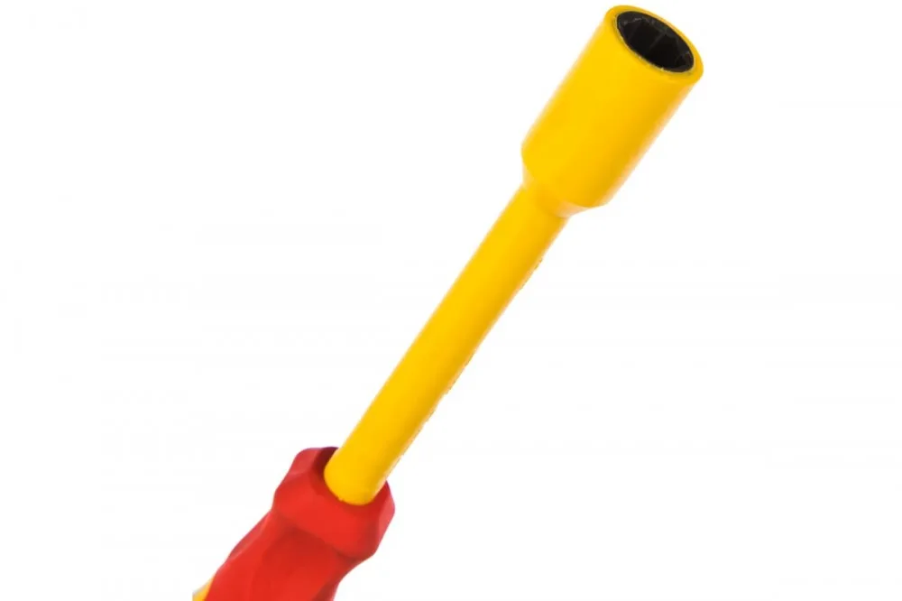 Отвертка STAYER "INSULATED" MAX-GRIP диэлектрич, Cr-V, HEX 12*125мм 25829-12-125 G
