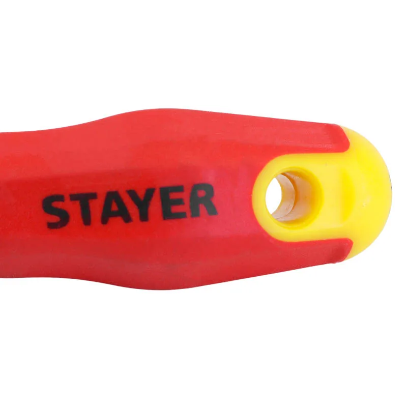 Отвертка STAYER диэлектрич.1000ВТ PH2*100 мм 25142-2-10