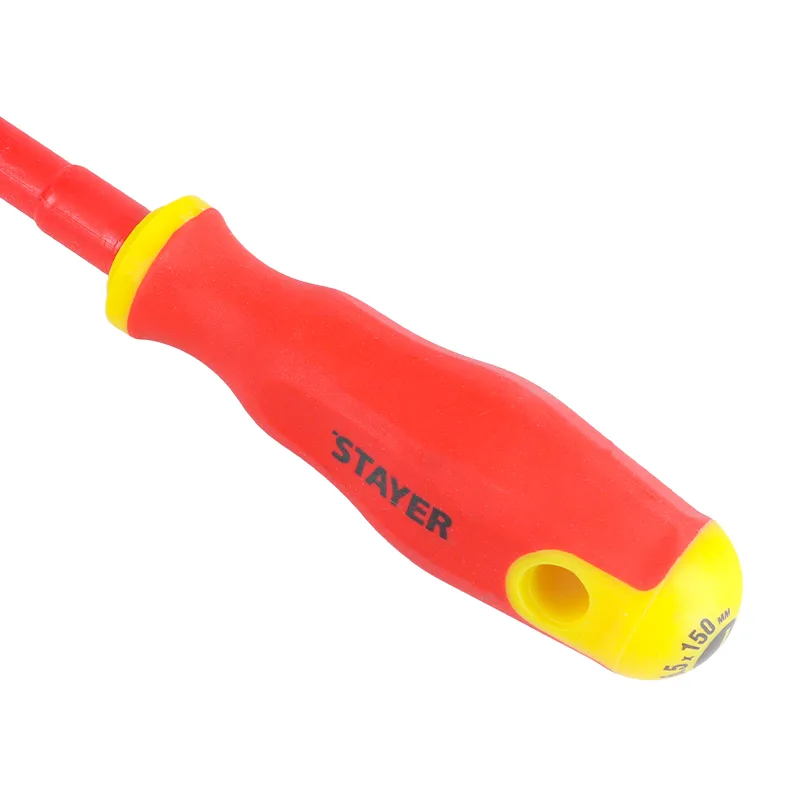 Отвертка STAYER SL6,5*150 мм диэл 1000Вт 25141-06-15_z01