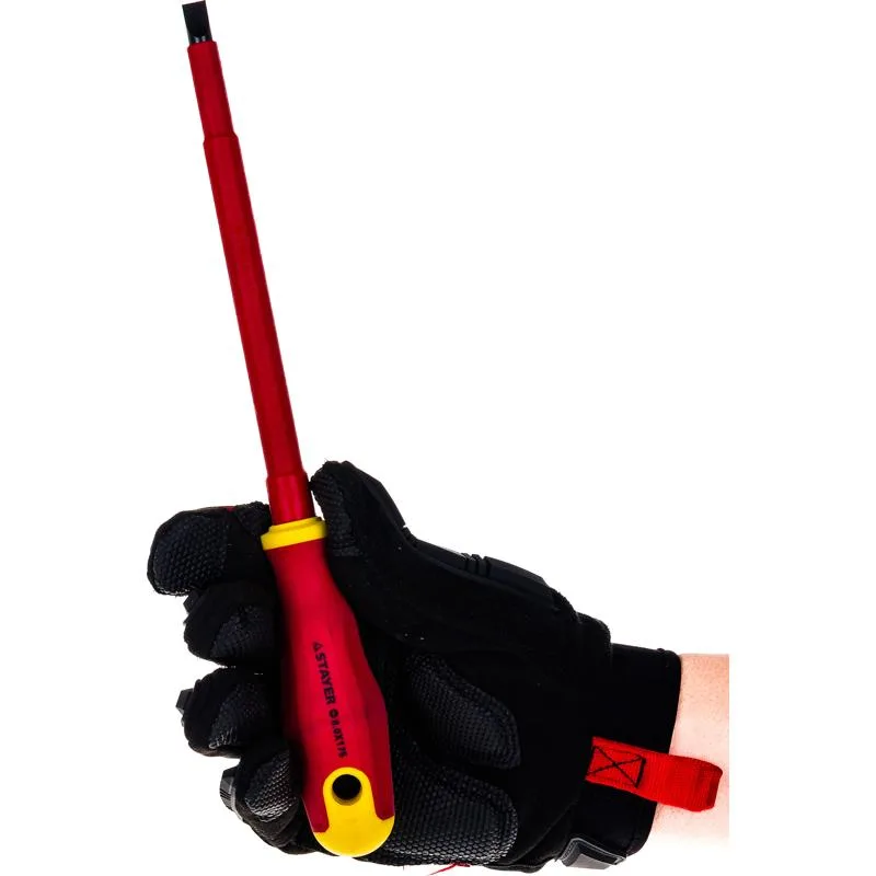 Отвертка диэлектр 1000Вт SL8*175мм STAYER 25141-08-17