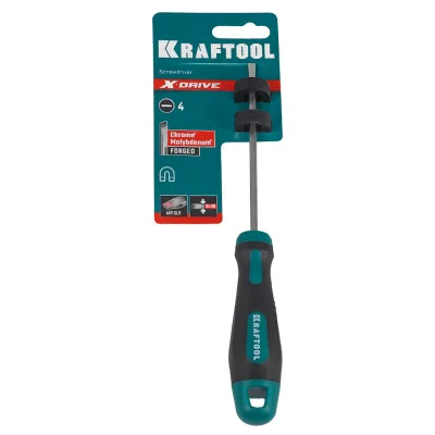 Отвертка SL4*100мм KRAFTOOL Х-Drive 250071-4.0*090